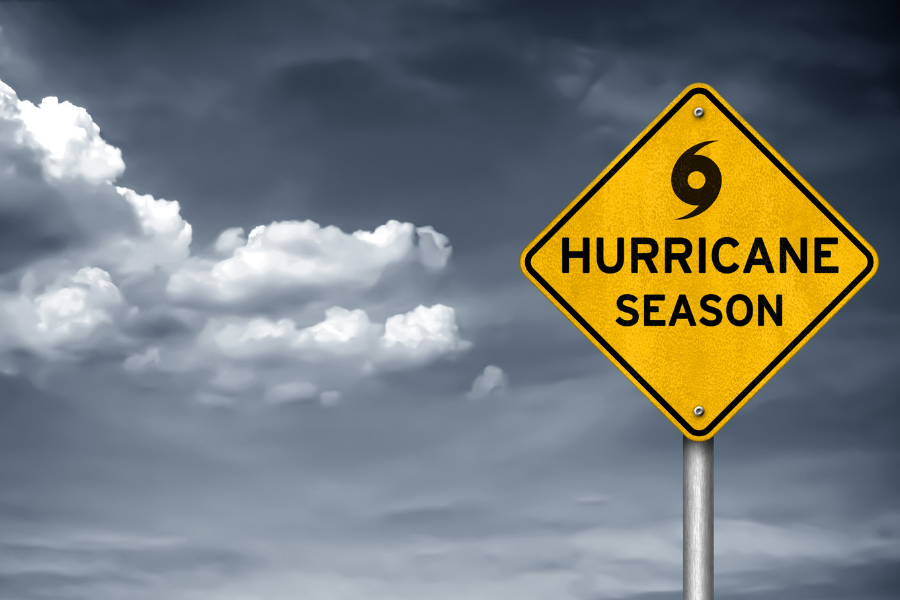 hurricane season sign