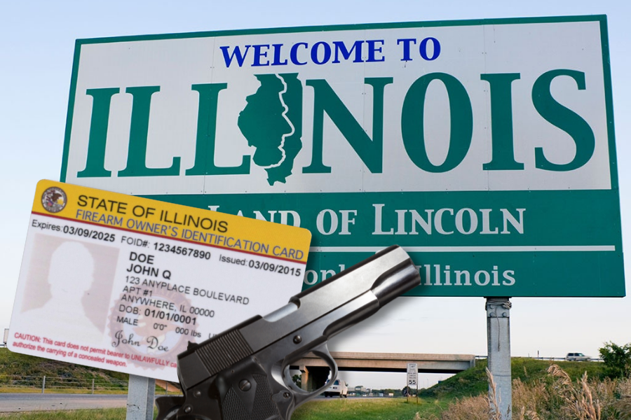 Illinois allows for partial permitless carry.