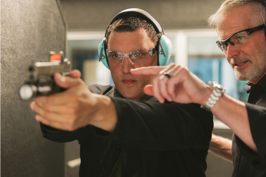 Developing confidence using firearms